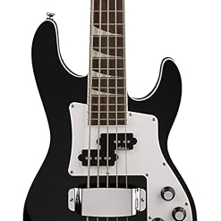 Jackson X Series Concert Bass™ CBXNT DX V, Gloss Black - Les Beatles, Paul McCartney, John Lennon, RIngo Starr, George Harrison Jackson X Series Concert Bass™ CBXNT DX V, Gloss Black – Image 5