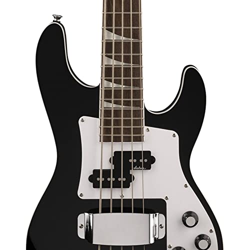 Jackson X Series Concert Bass™ CBXNT DX V, Gloss Black - Les Beatles, Paul McCartney, John Lennon, RIngo Starr, George Harrison Jackson X Series Concert Bass™ CBXNT DX V, Gloss Black – Image 6
