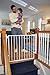 Safety 1st Ready To Install Everywhere Baby Gate, Multi-use Baby Gate with Door for Doorways, Hallways and Stairs, White