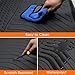 for 2018-2023 Chevy Traverse Floor Mats & Cargo Liner only for 7 Seats, for 2018 2019 2020 2021 2022 2023 Chevy Traverse Accessories All Weather Bucket Seats (Fit 2024 Traverse Limited)