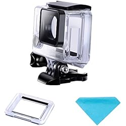 Suptig Estuche Protector Estuche Protector Lateral Abierto Carcasa Compatible para Gopro Hero 4 Hero 3/ Hero 3+