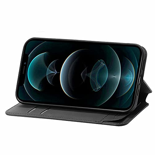 TYWZ RFID blokkeren creditcardhouders portemonnee geval voor Samsung Galaxy A22 4G, Folio PU lederen cover met modieus… - Afbeelding 6