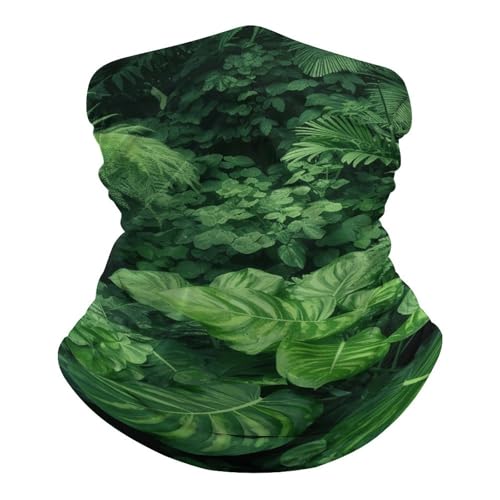Pasamontañas transpirable a prueba de viento con diseño de plantas verdes, cubrebocas, balaclava y bandana para hombre y mujer para senderismo y pesca miniatura 6