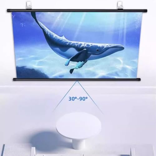 Pantalla para proyector portátil con soporte 60" 16:9 miniatura 6