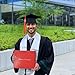 YIIOSS Diploma Holder Diploma Covers 8.5”x11” Imprinted “Diploma of Graduation”for Graduation Certifications Folder,Red,12-Pack