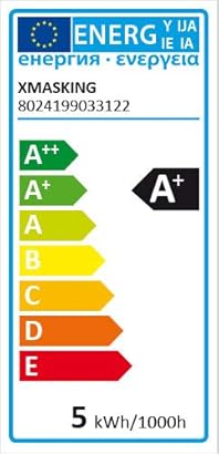 Lampada Decorativa XMASKING TWIGball Con 80 LED Bianco Freddo - Argento, Diametro 30 Cm - Foto 8