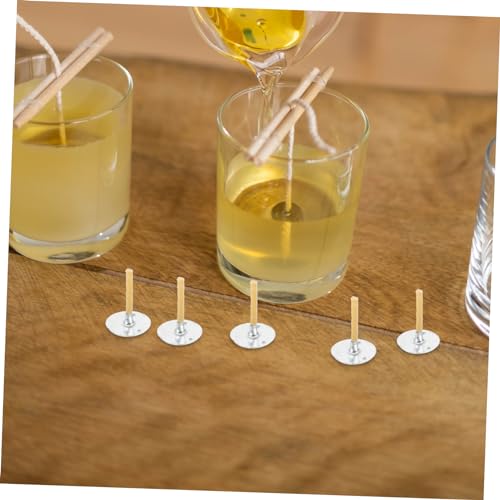 100 mechas para velas perfumadas de cera de abeja miniatura 5