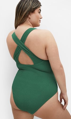 City Chic Women's Plus Size 1 Piece Swimsuit - Avalon4