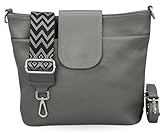 tasche handgemacht IDEALE GRÖßE: Unsere Schultertasche für Damen ist 29 x 25 x 8 cm groß. Gewicht ist 540 Gramm, leicht zu tragen. Der einstellbare Ledergurt ist 2 cm breit, 70 cm bis 125 cm lang und der optionale wählbare gemusterte Schultergurt ist 5 cm breit, 80 cm bis 130 cm lang.