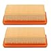 HIPA (Pack of 2) Air Filter with Spark Plug Fuel Filter for STIHL BR340 BR340L BR380 BR420 BR420C SR340 SR420 Blower 4203 141 0301