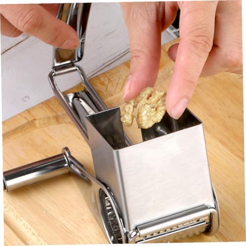 Rallador Giratorio Manual de Acero Inoxidable para Cocina miniatura 6