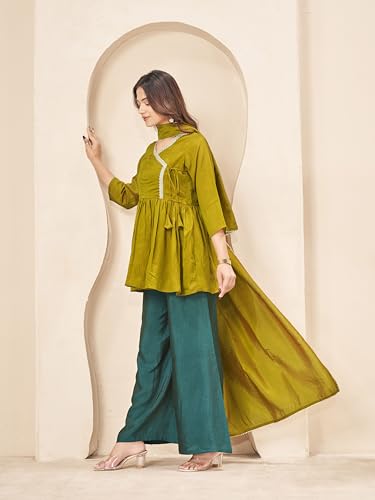 Image of Womanista Kurta Sets for Women || Kurti Set || Suit for Women Stylish Dress Stylish || Farshi Salwar Suit