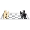MegaChess Plastic 8 Inch Giant Chess Set