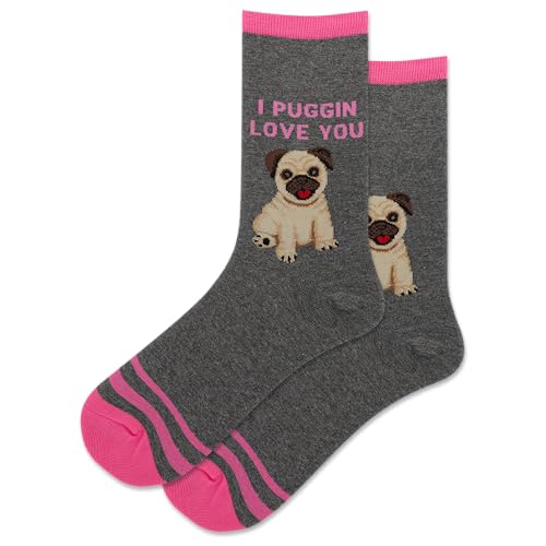 Image of Hot Sox Women's Novelty Geometric Pattern Crew