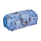 ¿Estás buscando un plumier escolar triple de la colección de Lilo y Stitch? Con estos estuches 3 compartimentos darás en el clavo y a tu pequeño le encatará y tendrá siempre a mano, bien organizado y localizable todo el material que necesita para seguir aprendiendo | Este estuche para el cole es idóneo para niñas entre 6 y 12 años