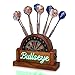 CoolGift Mart Beleuchteter Dart-St&auml;nder, h&ouml;lzerne Dart-Halter mit USB betrieben h&auml;lt 9 Darts, Weihnachten Geburtstag Geschenke f&uuml;r Darts-Enthusiasten