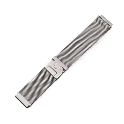 Bracelet en acier inoxydable 22 mm flexible et résistant à l'usure