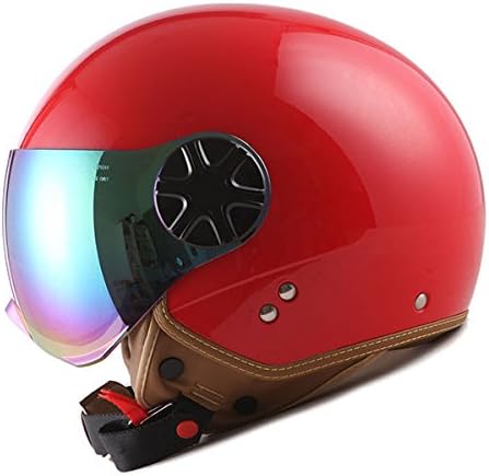 1STORM Motorcycle Scooter Bike Open FACE/Half FACE Helmet Classic 1STORM Motorcycle Scooter Bike Open FACE/Half FACE Helmet Classic