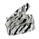 Conçu pour les adolescents et les adultes à la recherche d'accessoires d'inspiration punk ou de streetwear, il complète les garde-robes allant des jeans décontractés aux ensembles de mode alternatifs