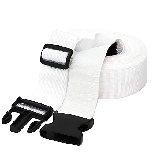 LUCYPAPASHOW Conector De Colchón,Banda para Unir Dos Colchones,Cuña De Camas Gemelas Blanca,Amor Puente con Funda De Felpa, Cuña con Relleno De Espuma Fría