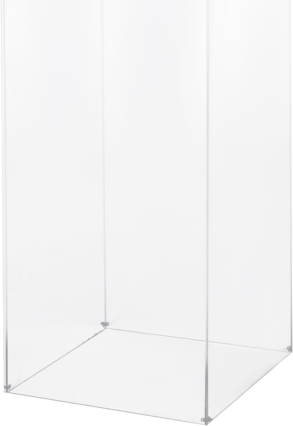 4pcs Acrylic Pedestal Stand for Flower Cake, Clear Display Column Flower Tower Display Box for Wedding Party Event Birthday, 11.2x39.4''(XL), 10.6x31.5''(L), 10.6x23.6''(M), 9.8x15.8''(S) (4, Clear, 4 Sizes)