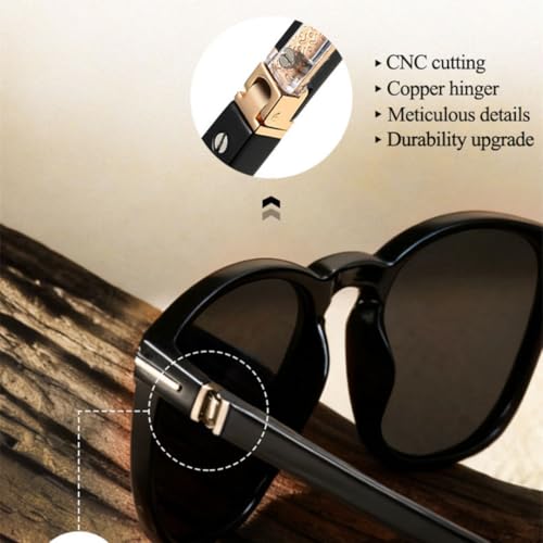 Lunettes de soleil rétro MUTYNE style classique protection UV400 - 3
