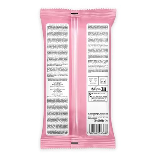 by Amazon Leckbarer Snack für Katzen, Lachs, 5 x 15 g, 75 g