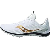 Saucony Women's Havok XC3 Spike Sneaker, White, 10