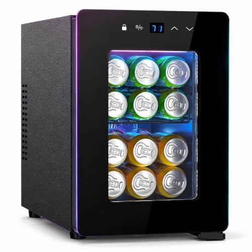 Electactic Gaming Wine Cooler, with RGB Fan and...