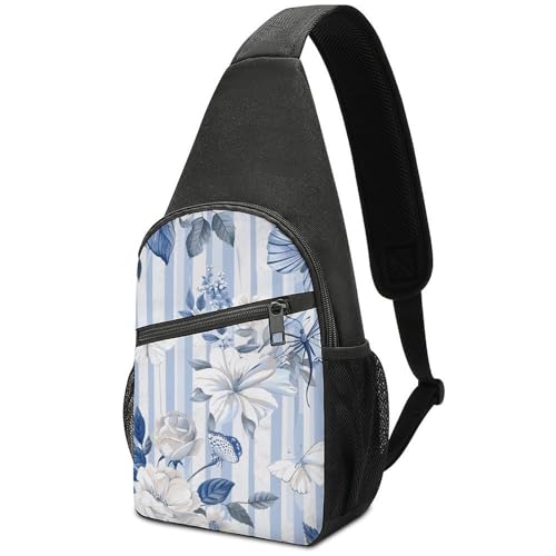 Bolso Sling Pequeño Cruzado Unisex Butterfly