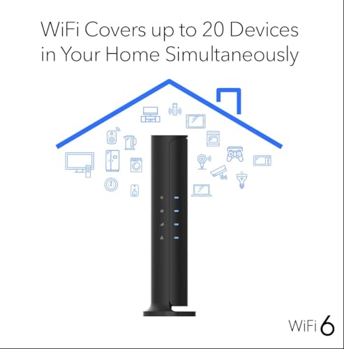 NETGEAR AX1600 4-Stream Dual-Band Wi-Fi 6 Router RAX5 Black (Renewed) - Image 6