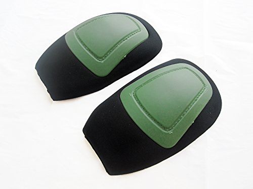 DLP Tactical Hardshell Knee Pads for G3 Combat Pants (Crye Airflex Compatible) (Green)