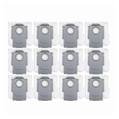 HIKFVDA �|���@�o�b�O Roborock Saros 10R / Q Revo/Qrevo Pro/Qrevo MaxV/Qrevo Curv/Qrevo Master / S8 MaxV Ultra / S8 Max Ultra �ɑΉ�(12PCS