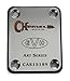 Charvel EVH Art Series Tribute Guitar Neck Plate - Silver Custom Engraved