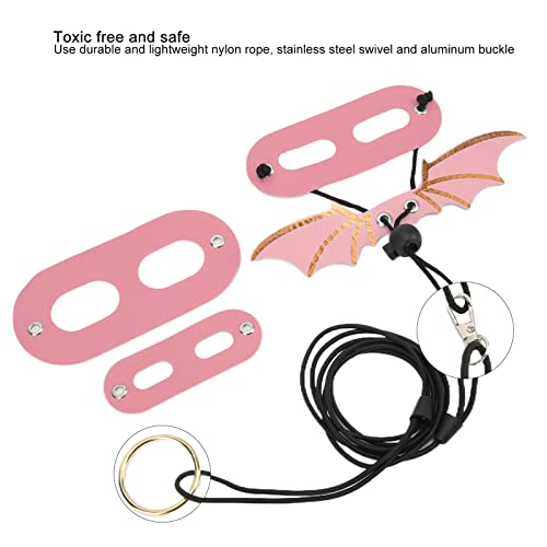 Trela ​​de Lagarto Ajustável Macia para Répteis Pequenos Animais de Estimação, Design Bonito, Perfei