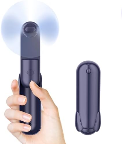 Mini Handheld Fan, Portable Hand Fan with USB Rechargeable, 2000 ...