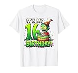 Photo Gallery kids it s my 16th birthday boy halloween zombie 16 years old maglietta Photo Gallery kids it s my 16th birthday boy halloween zombie 16 years old maglietta