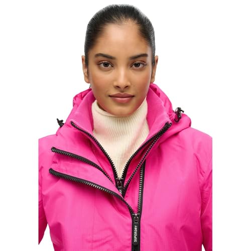 SUPERDRY HOODED MTN WINDBREAKER JKT W5012071A Hyper Magenta Pink 6