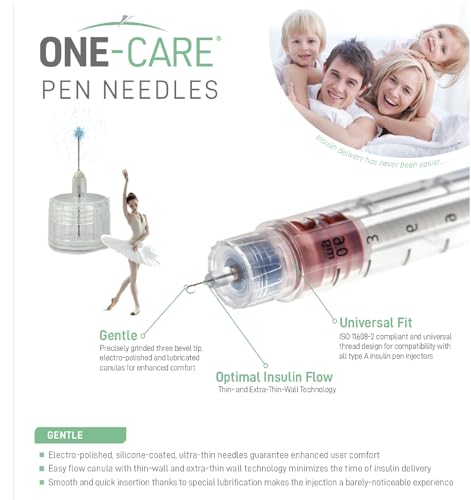 image for MediVena ONE-CARE Pen Needles 32G x 4 mm (5/32’’), 100/bx, Ultra-T