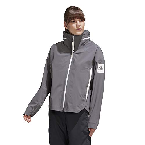adidas Damen Myshelter Regenjacke, Grefiv, M