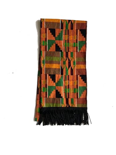 african kente scarf and kufi for kwanzaa, choir, graduation3
