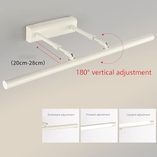 Lámpara de espejo de baño de 42cm con iluminación de pared impermeable 2