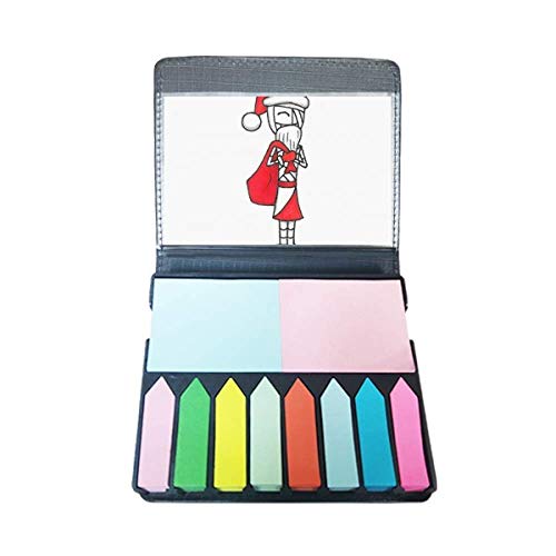 Père Noël Horus sac à chapeau auto-adhésif avec marqueur couleur pour notes