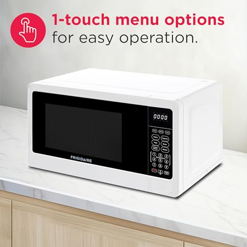 FRIGIDAIRE EMW733-WHITE Microwave, 0.7 cu. ft, White by Frigidaire - Image 4