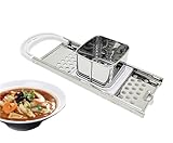 Ailovone Edelstahl Spätzlehobel Spätzlehobel mit Teigschlitten Spätzlereibe Spätzlesieb...