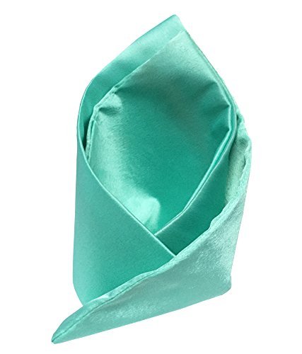 vibhavari Men's Micro Fiber Green Pocket Square-picture-10