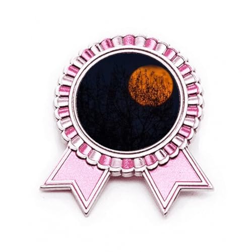Broche Red Shadow Planet nébuleuses pour accessoiriser une tenue de soirée