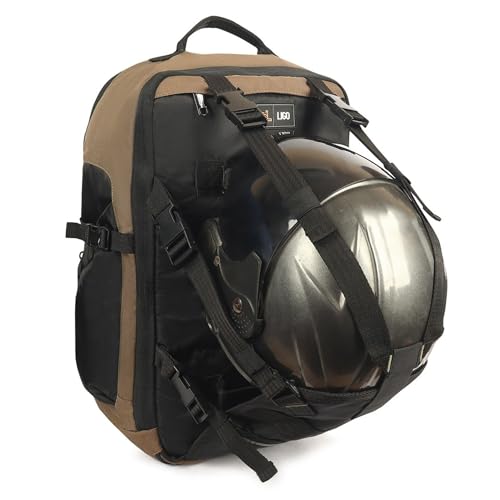 Image of Ligo Water Resistant Hammer Travel Laptop Bag | Motorcycle Backpack Bag for Men | Riding Backpack for Men and Women