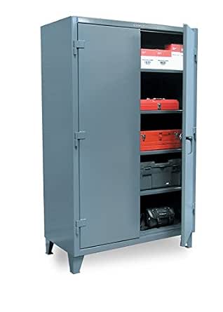 Strong Hold Ultra-Capacity Lifetime Cabinet - 48x24x78 inches - Stainless Steel