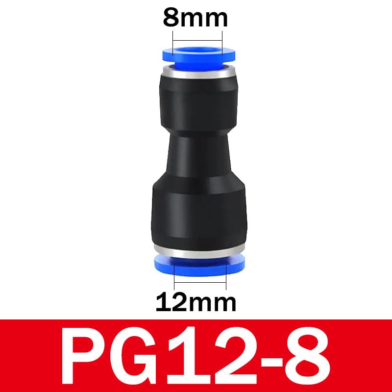 20/100 Pz Raccordi Pneumatici Connettore in Plastica PU 4mm 6mm 8mm 10mm